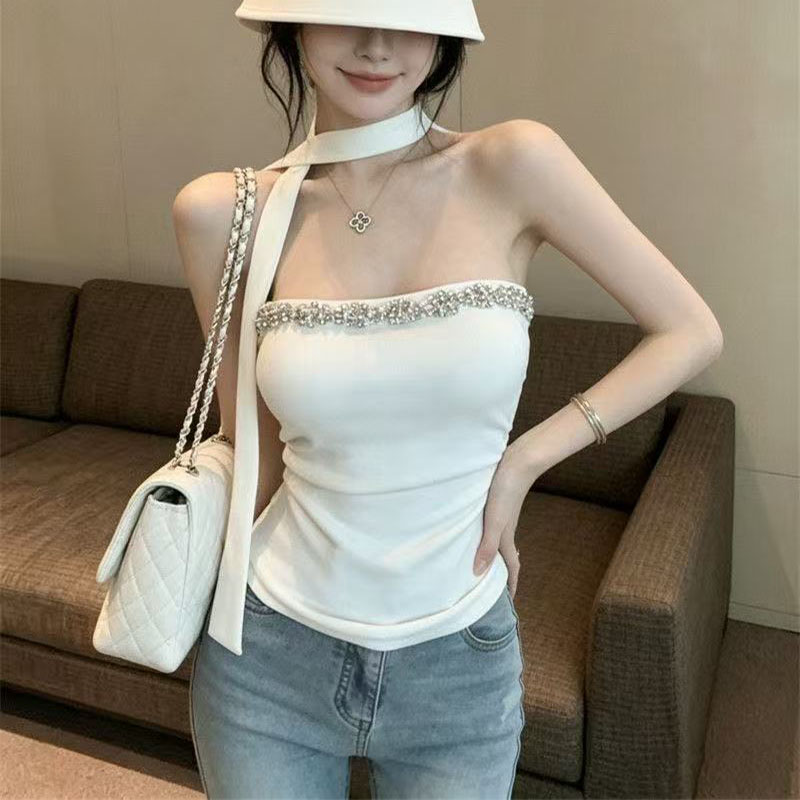 Diamond Embedded Women's Strap - Strapless Bra Backless 评论和价格